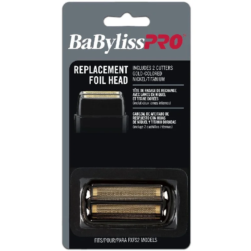 BABYLISS PRO REPLACEMENT FOIL & CUTTER - BLACK  #FXRF2B