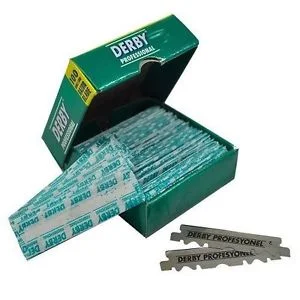 Derby Single Edge Blade 100/PK [GREEN]