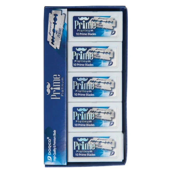 Dorco Prime Double Edge Blades (100CT)