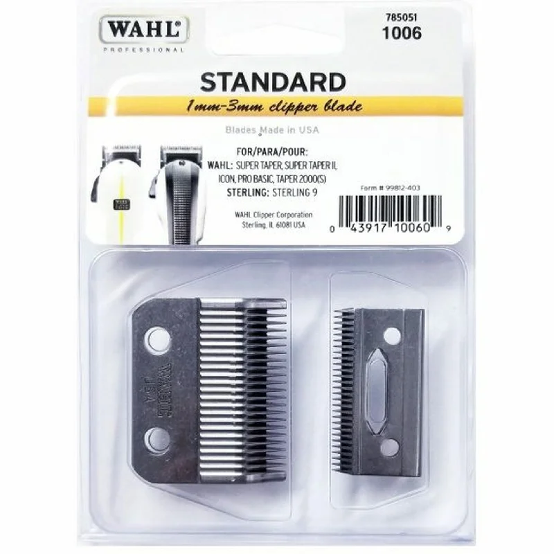 WAHL 2 HOLE CLIPPER BLADE (STANDARD) #1006